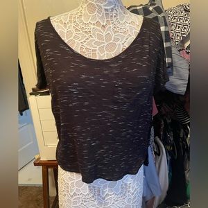 Charlotte Russe hi low tee S- $1 if bundled